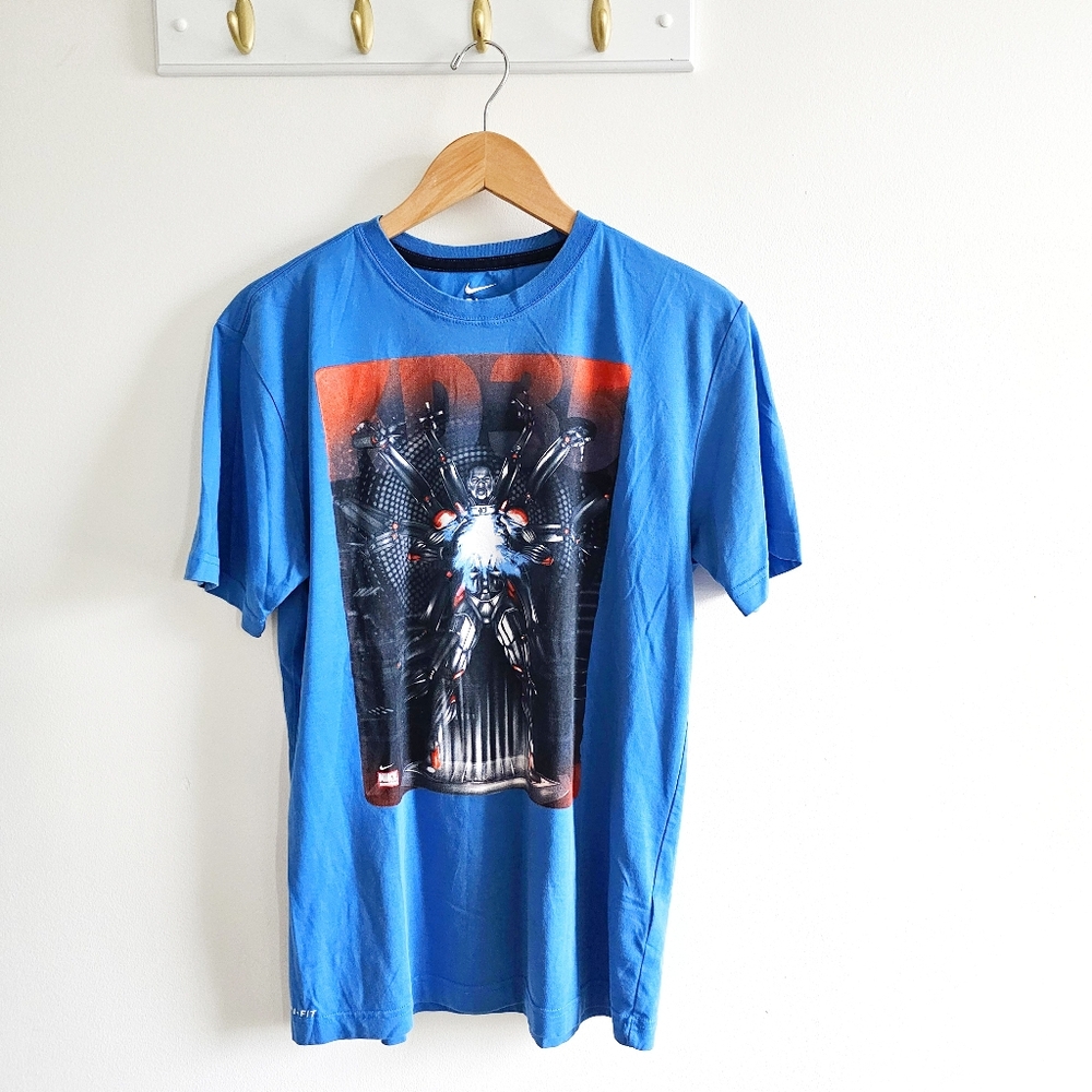 Nike Dri Fit Kevin Durant Marvel Avenger Superhero Men's T Shirt Size Medium